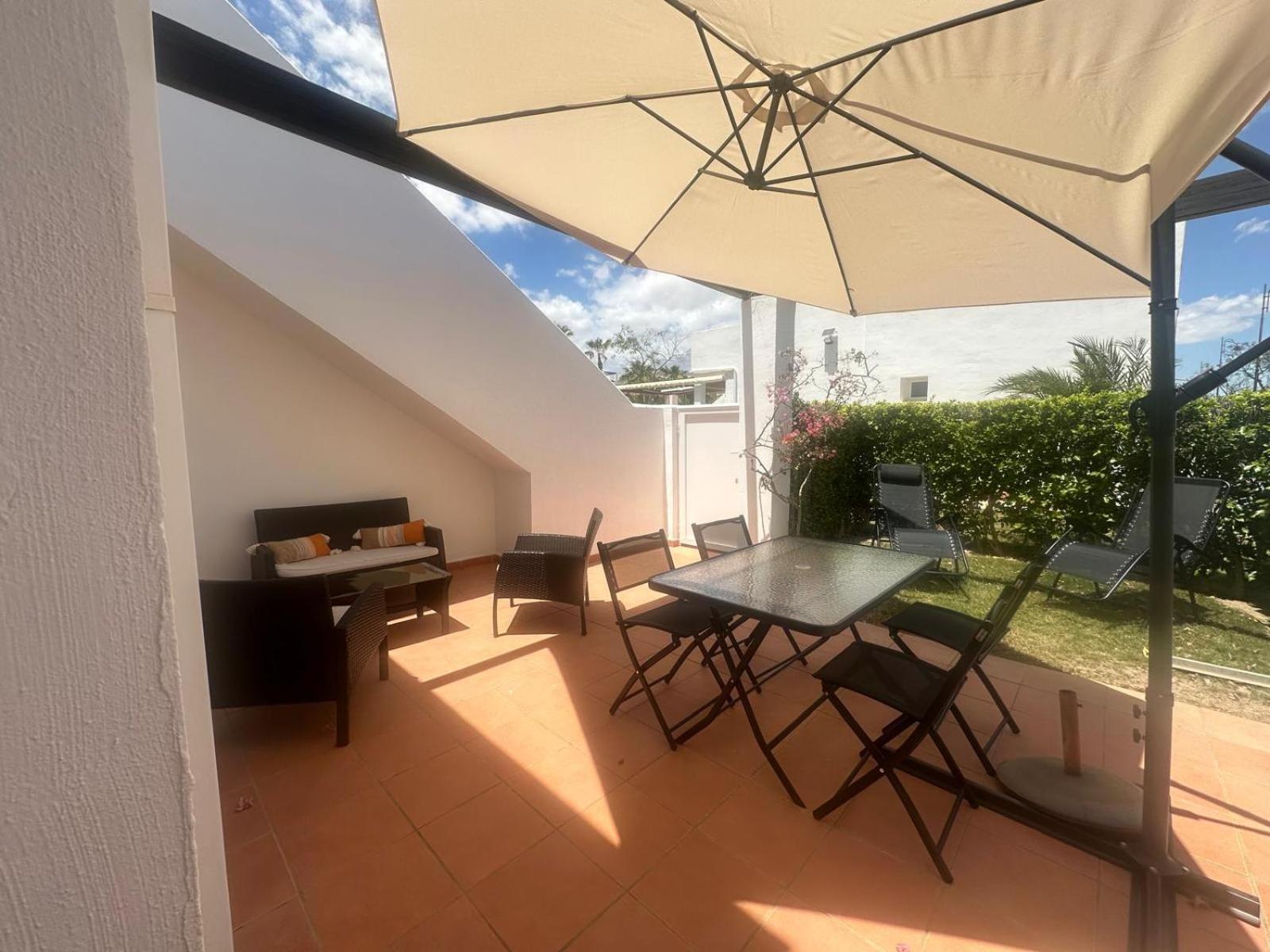 アルアマ・デ・ムルシアCasa Luisa Jardin 10 Condado De Alhamaアパートメント エクステリア 写真